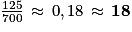 \frac{x}{5}